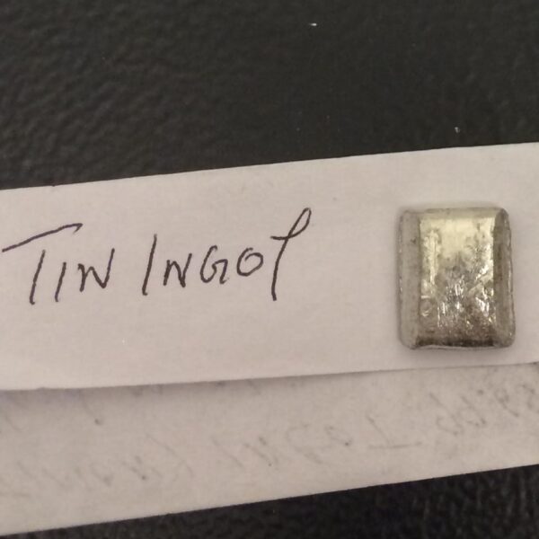TIN Ingot 99.99% Pure (CAS #: 7440-31-5) - Image 2